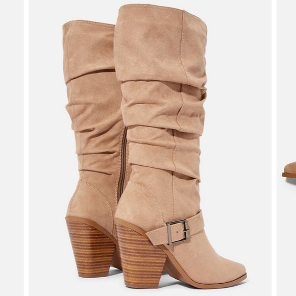 Raylnda heeled tall boots - Picture 3 of 5